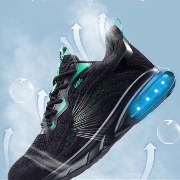 women's industrial work shoes with steel toe anti-slip comfortable and light - Picture 3 of 8